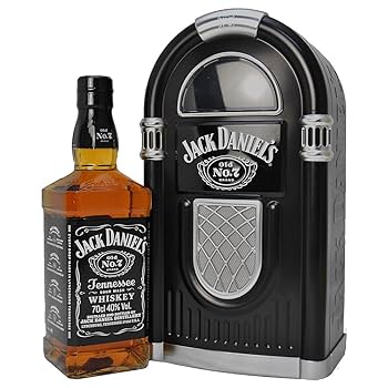 ジャックダニエル ウイスキー 1リットル 缶 入り メタルボックス入り ジャック・ダニエル（メタル缶入り）/ウイスキー彫刻ボトル